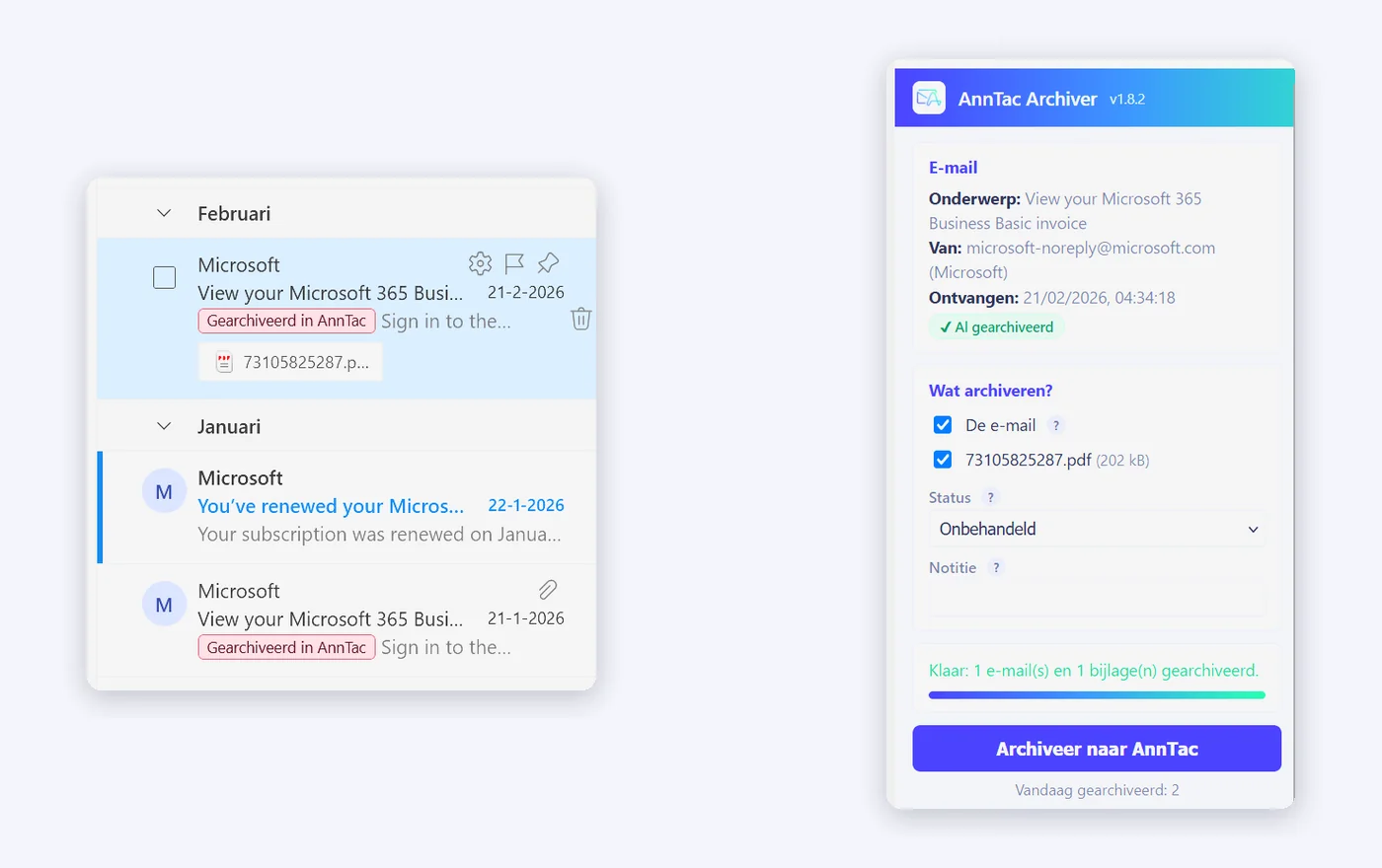 Dock pour Outlook Online (Outlook sur le web et nouveau Outlook)